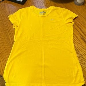 Yellow woman’s Nike top